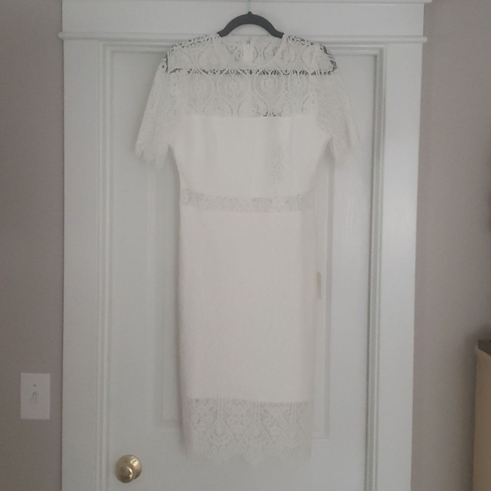 Lulus White lace dress